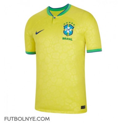 Camiseta Brasil Primera Equipación Mundial 2022 manga corta